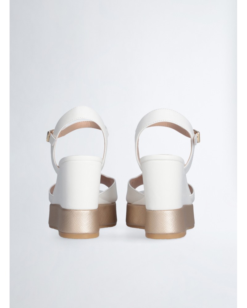 Sandales compensées LIU JO Karen 11 en cuir LIU JO - 16