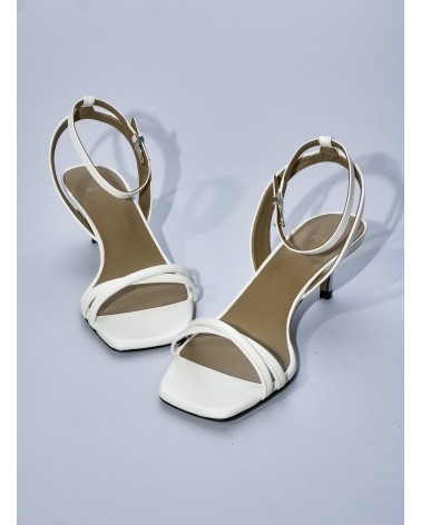 Sandales en cuir BOSS Charlize_Sandal avec breloque monogramme Double B BOSS - 2