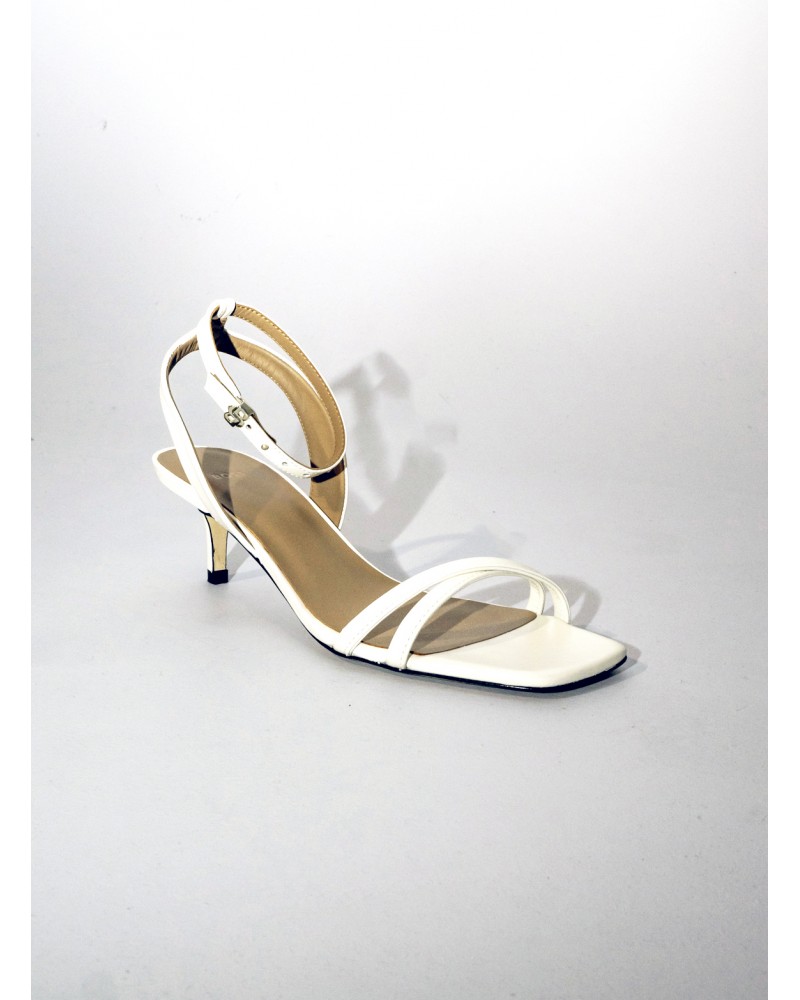 Sandales en cuir BOSS Charlize_Sandal avec breloque monogramme Double B BOSS - 3