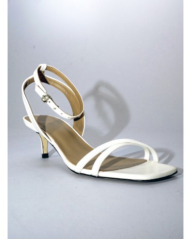 Sandales en cuir BOSS Charlize_Sandal avec breloque monogramme Double B BOSS - 4