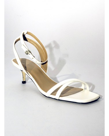 Sandales en cuir BOSS Charlize_Sandal avec breloque monogramme Double B BOSS - 5