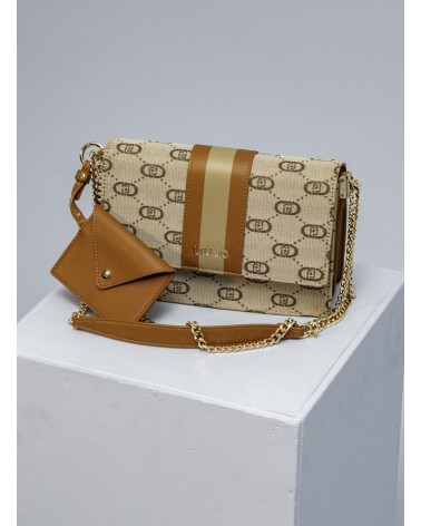 Sac à bandoulière LIU JO en tissu jacquard avec logo All-Over LIU JO - 3