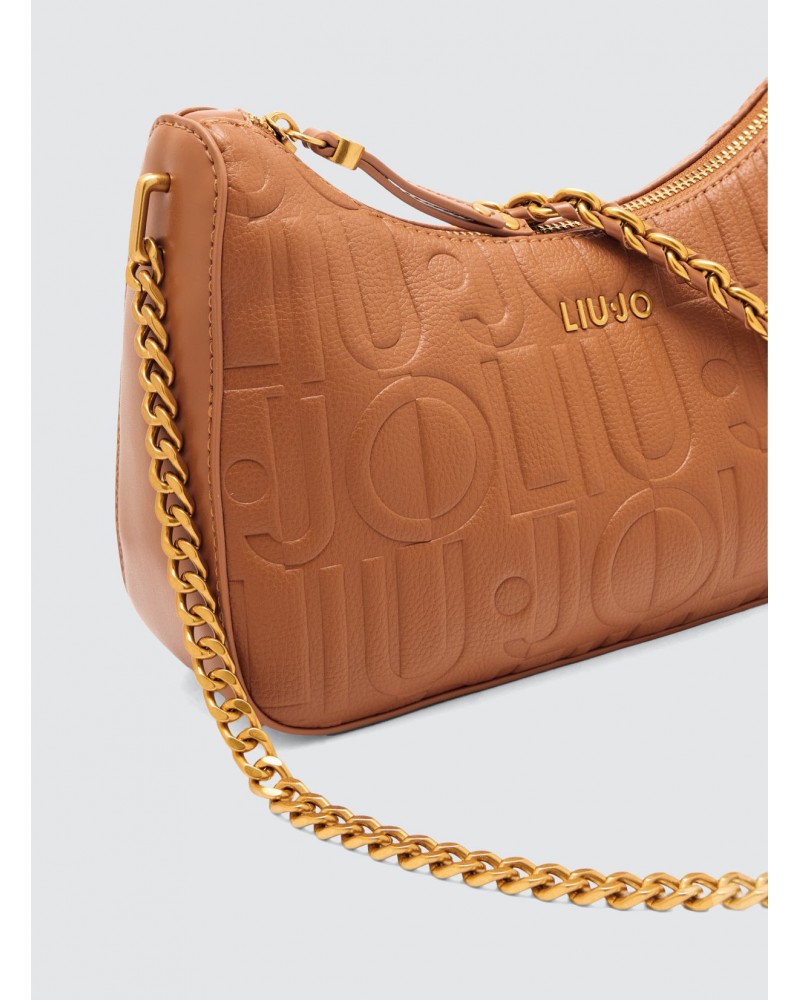 Sac porté épaule LIU JO avec logo métallique LIU JO - 5