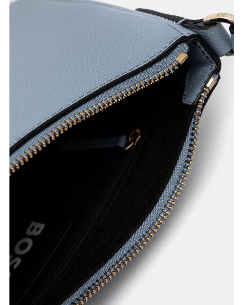 Sac porté épaule BOSS Alyce S Hobo BM à logo BOSS - 4