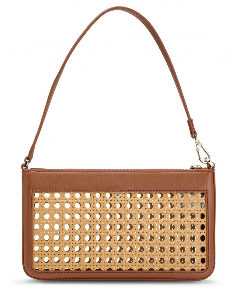 Sac porté épaule BOSS Sandy Shoulderbag SPU tressé BOSS - 1