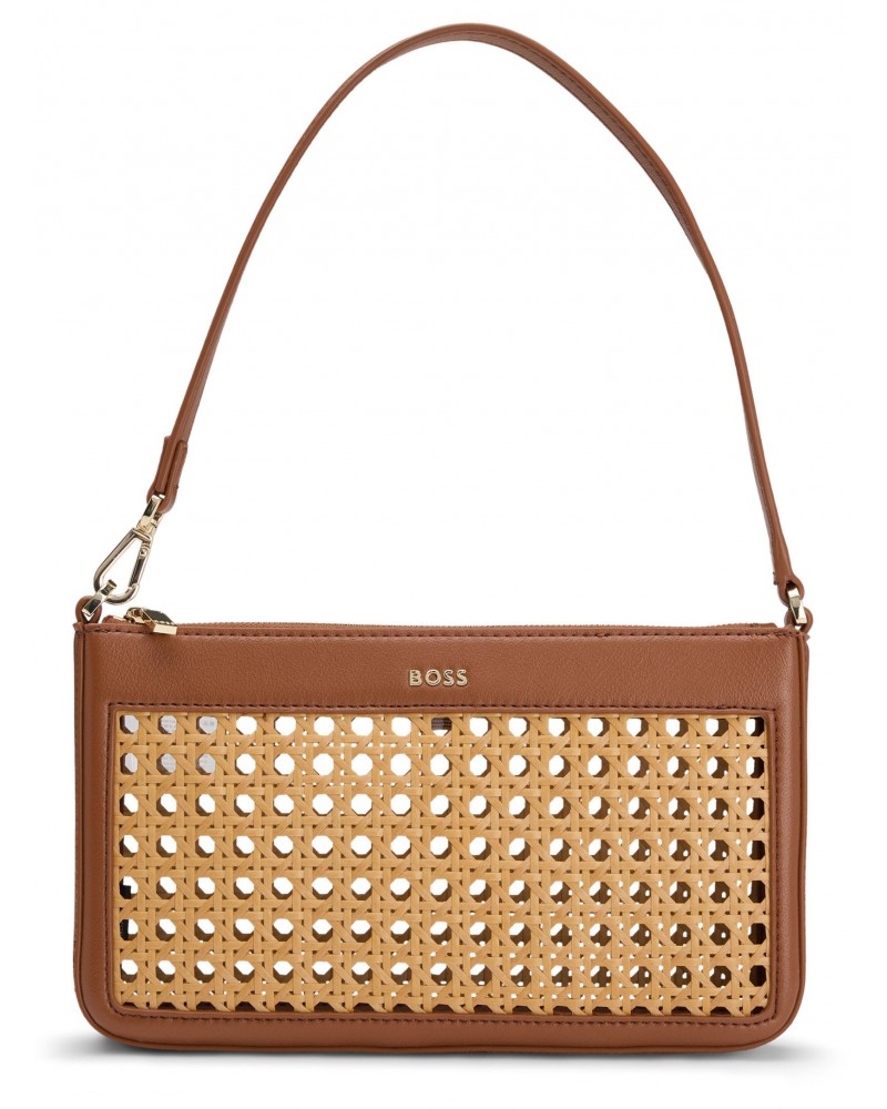 Sac porté épaule BOSS Sandy Shoulderbag SPU tressé BOSS - 2