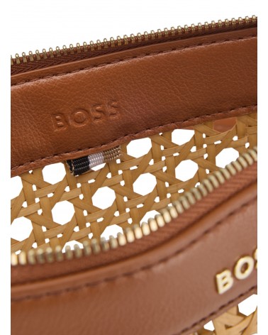Sac porté épaule BOSS Sandy Shoulderbag SPU tressé BOSS - 6