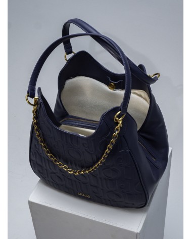 Sac porté épaule LIU JO avec chaîne bijou LIU JO - 2