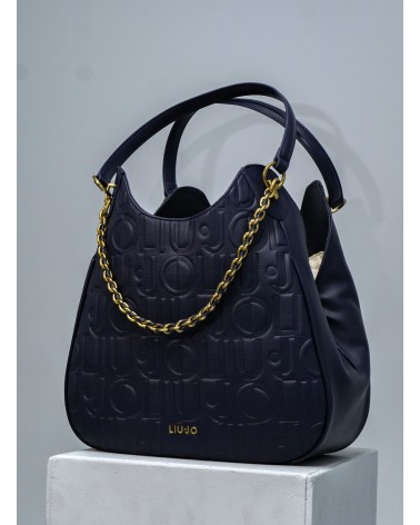 Sac porté épaule LIU JO avec chaîne bijou LIU JO - 3