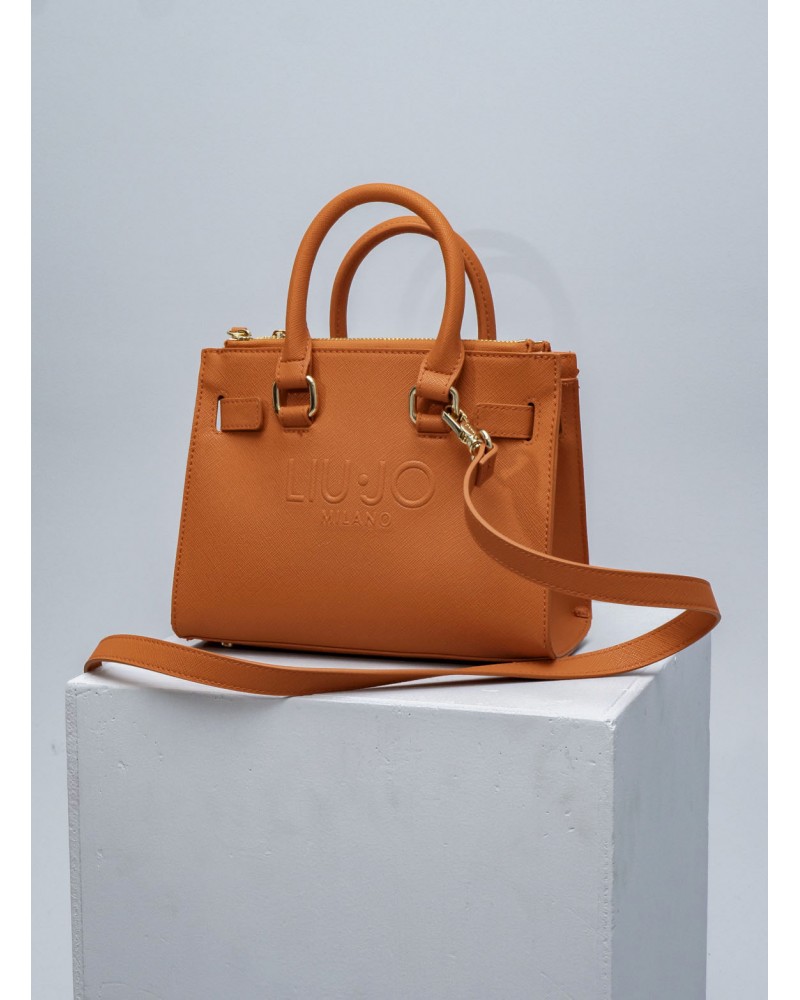 Sac à main LIU JO avec logo en relief LIU JO - 12