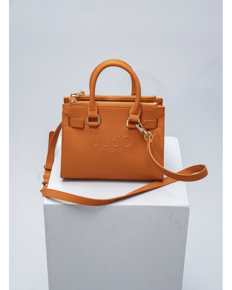 Sac à main LIU JO avec logo en relief LIU JO - 13
