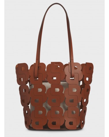 Cabas en cuir BOSS Lindah Tote à monogramme double B BOSS - 1