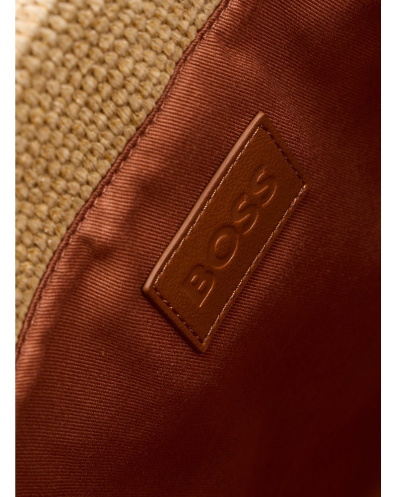 Cabas en raphia BOSS Palmah Tote avec pochette amovible BOSS - 7
