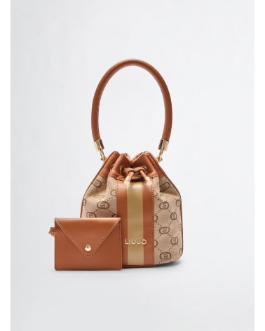Sac seau LIU JO en jacquard monogrammé LIU JO - 2