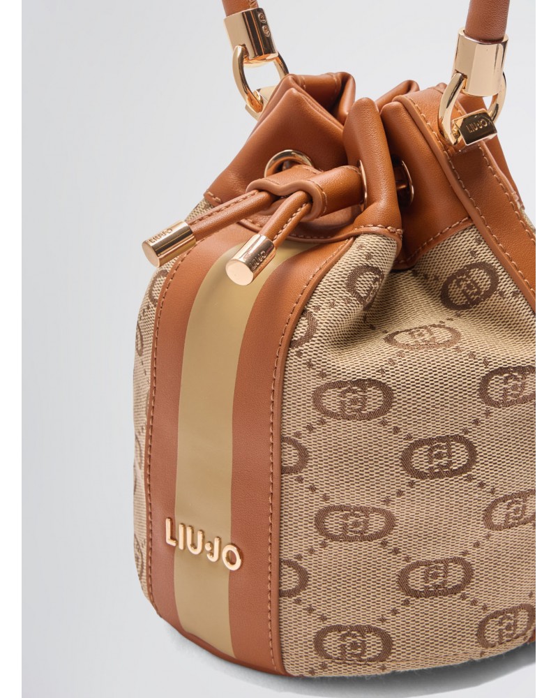 Sac seau LIU JO en jacquard monogrammé LIU JO - 6