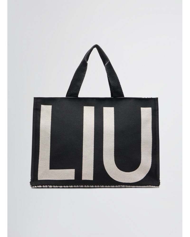 Cabas LIU JO en jacquard monogramme LIU JO - 1