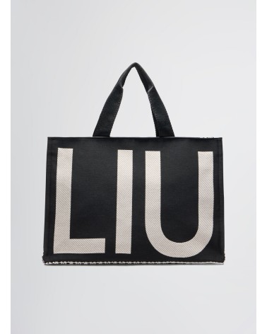 Cabas LIU JO en jacquard monogramme LIU JO - 1