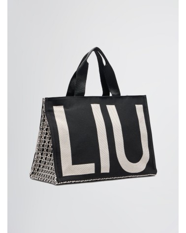 Cabas LIU JO en jacquard monogramme LIU JO - 3