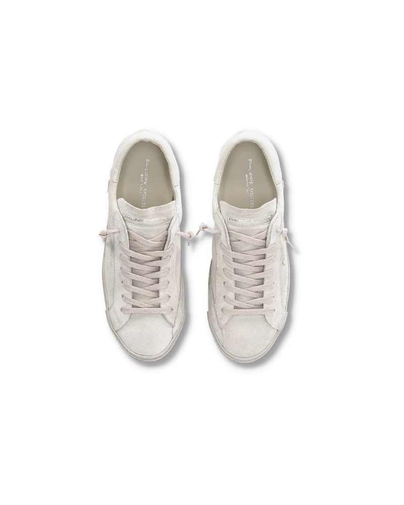 Basket Philippe Model Prsx Homme Taupe Philippe Model - 3