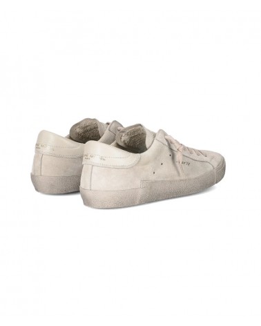 Basket Philippe Model Prsx Homme Taupe Philippe Model - 2