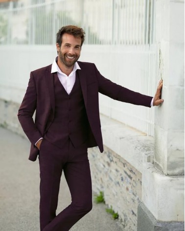 Costume Ajax prune Camilliano - 1