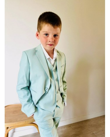Costume Ajax vert pastel kids Camilliano - 1
