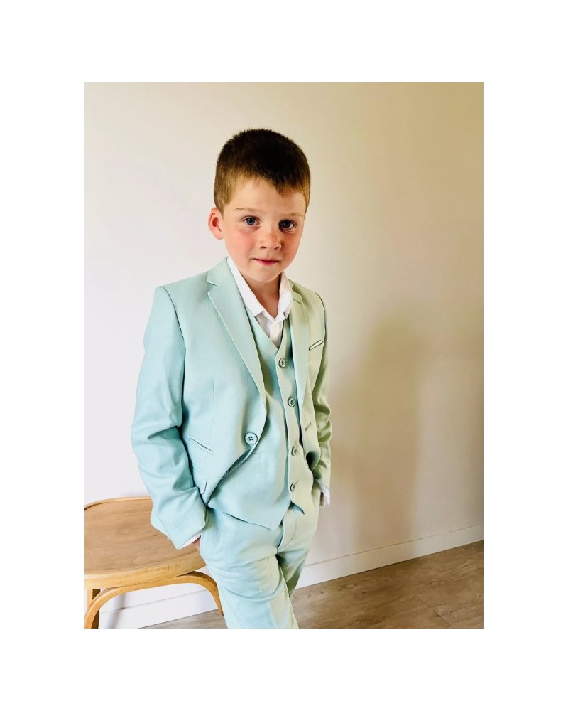 Costume Ajax vert pastel kids Camilliano - 1