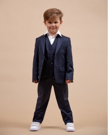 Costume Ajax bleu navy Camilliano - 1