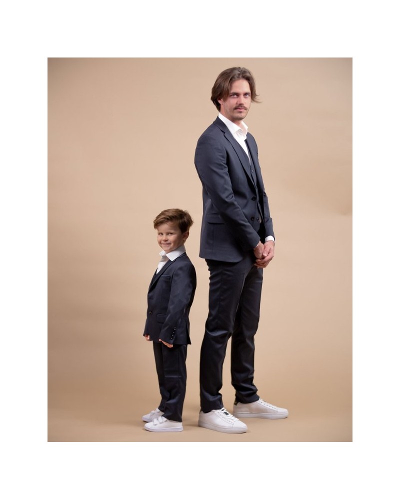 Costume Ajax bleu navy Camilliano - 2