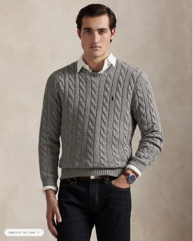Pull POLO RALPH LAUREN LS DRIVER CN-LONG SLEEVE Ralph Lauren - 6