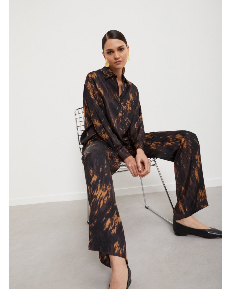 Chemise oversize OTTOD’AME en viscose imprimée Ottod'Ame - 1