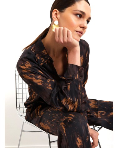 Chemise oversize OTTOD’AME en viscose imprimée Ottod'Ame - 4