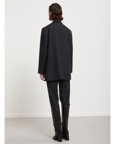 Pantalon slim fit à la cheville OTTOD’AME en mélange de laine chinée Ottod'Ame - 3