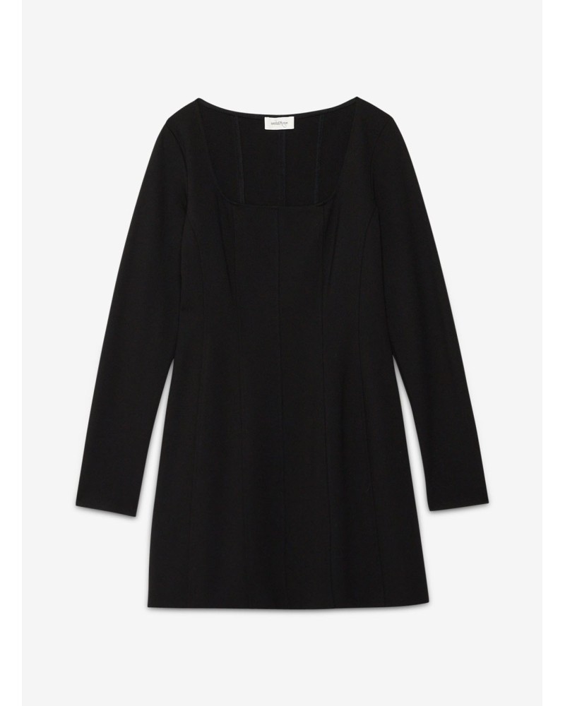 Robe courte en viscose stretch OTTOD’AME à encolure carrée et effet bustier Ottod'Ame - 6