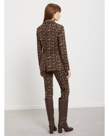 Pantalon à la cheville OTTOD’AME en point Milano jacquard Ottod'Ame - 3