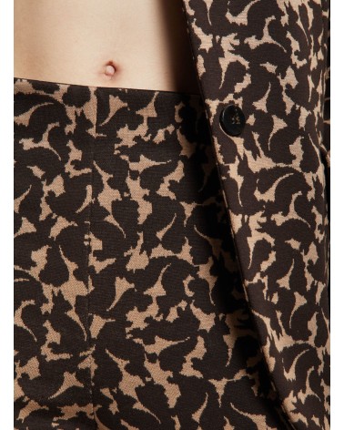 Pantalon à la cheville OTTOD’AME en point Milano jacquard Ottod'Ame - 4