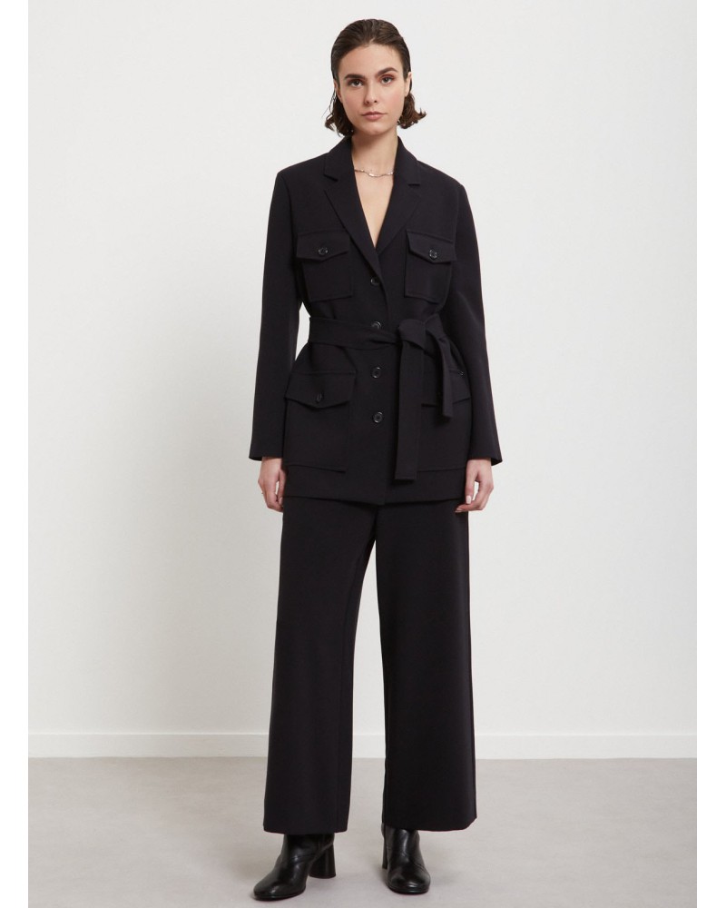 Pantalon cropped OTTOD’AME coupe wide leg Ottod'Ame - 1