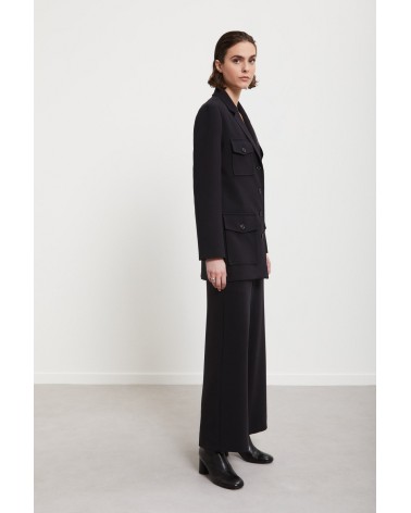 Pantalon cropped OTTOD’AME coupe wide leg Ottod'Ame - 2