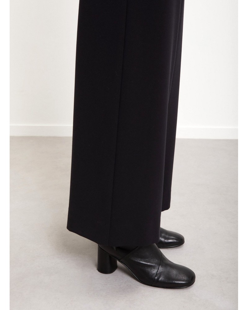 Pantalon cropped OTTOD’AME coupe wide leg Ottod'Ame - 4