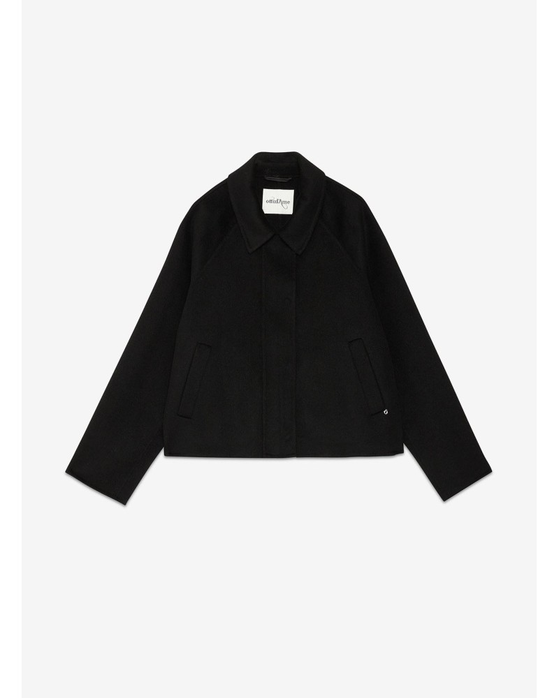 Veste en laine mélangée OTTOD’AME avec fermeture zippée Ottod'Ame - 5