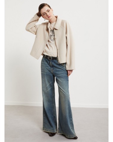 Veste en laine mélangée OTTOD’AME avec fermeture zippée Ottod'Ame - 6