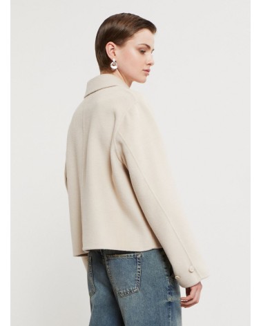 Veste en laine mélangée OTTOD’AME avec fermeture zippée Ottod'Ame - 8