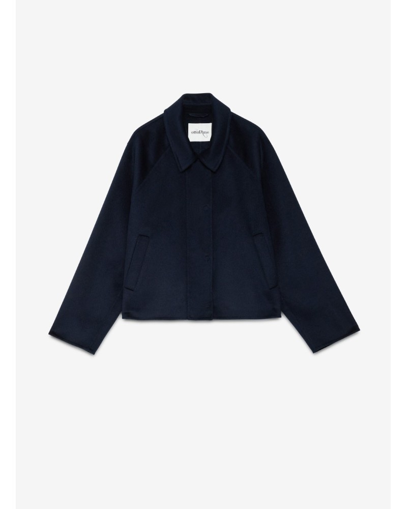 Veste en laine mélangée OTTOD’AME avec fermeture zippée Ottod'Ame - 16