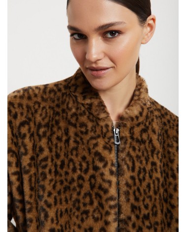 Veste imprimé animalier OTTOD’AME en fausse fourrure Ottod'Ame - 3