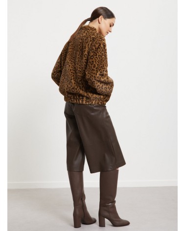 Veste imprimé animalier OTTOD’AME en fausse fourrure Ottod'Ame - 4
