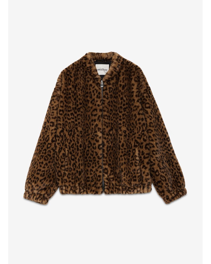 Veste imprimé animalier OTTOD’AME en fausse fourrure Ottod'Ame - 6