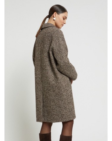 Manteau midi OTTOD'AME mélangé Ottod'Ame - 3