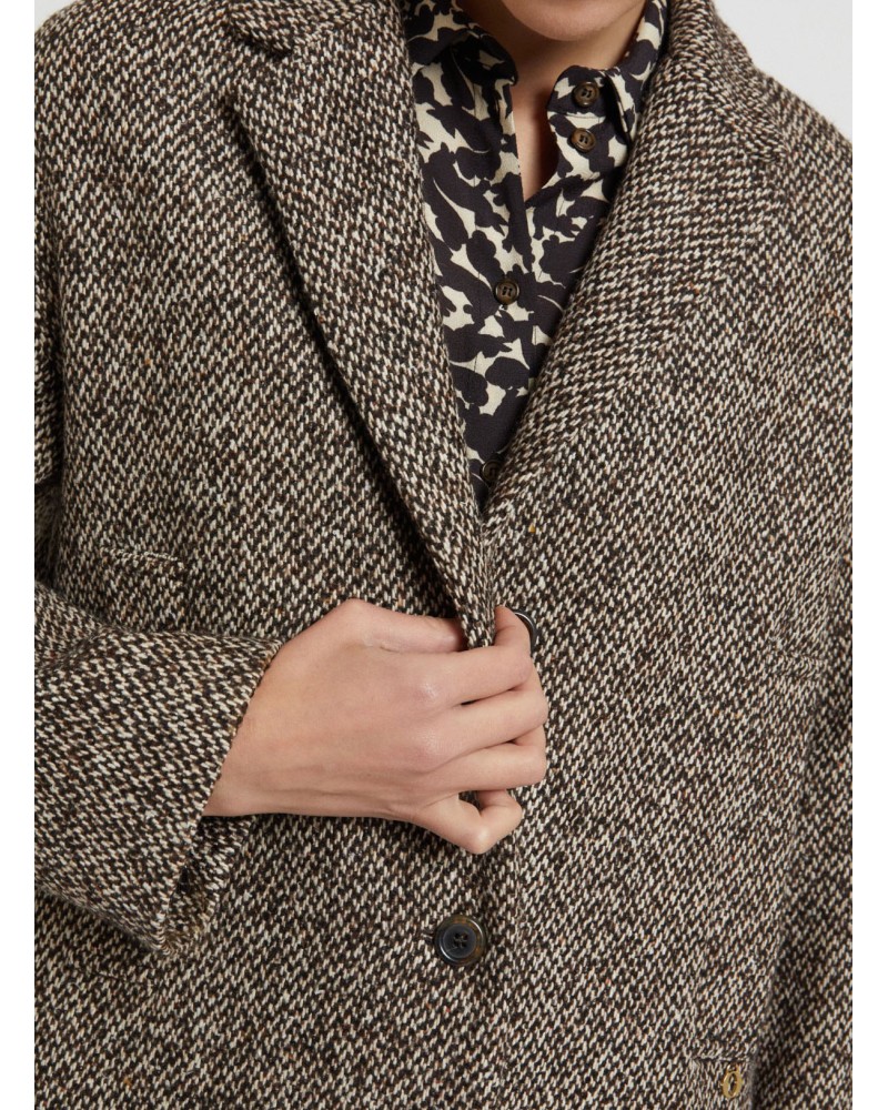 Manteau midi OTTOD'AME mélangé Ottod'Ame - 4