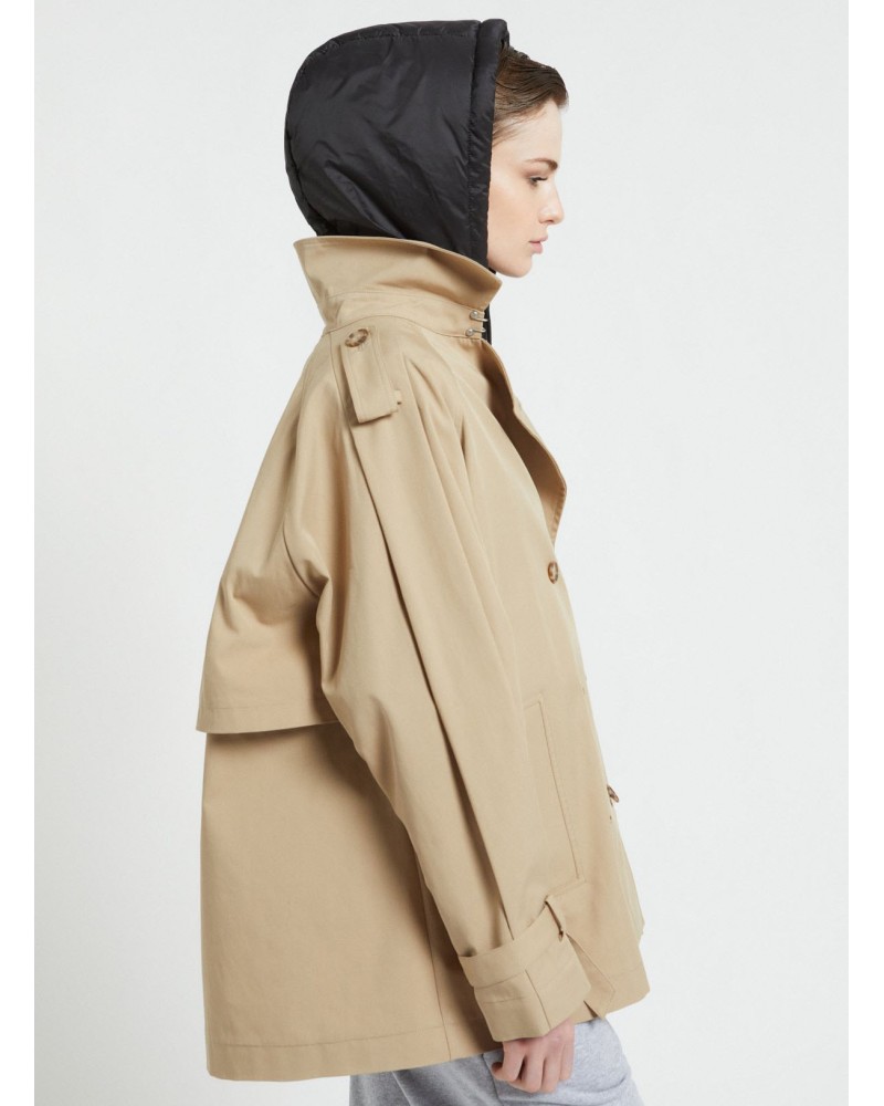 Trench court croisé OTTOD’AME avec gilet amovible Ottod'Ame - 1