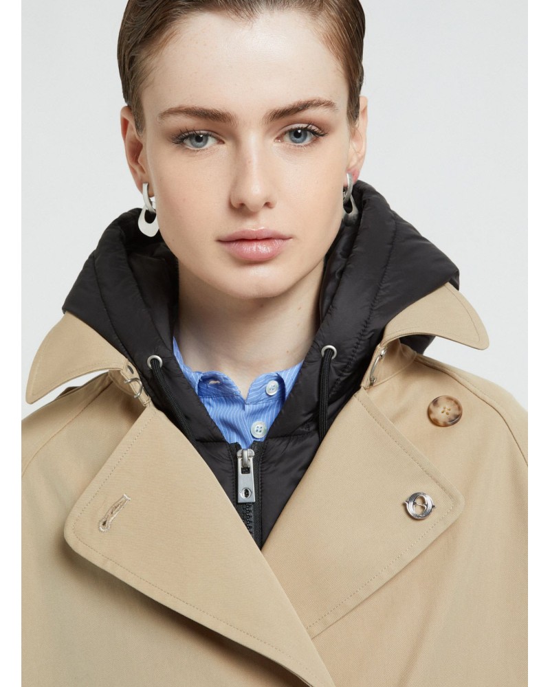 Trench court croisé OTTOD’AME avec gilet amovible Ottod'Ame - 4